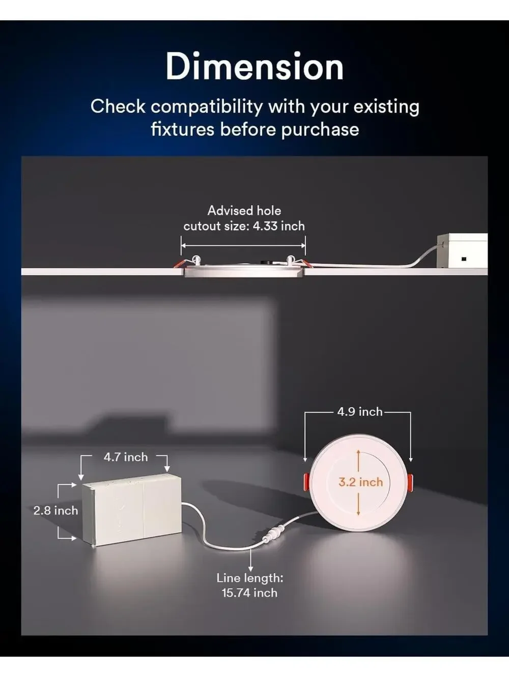 Lumary Smart Recessed Light Max 4